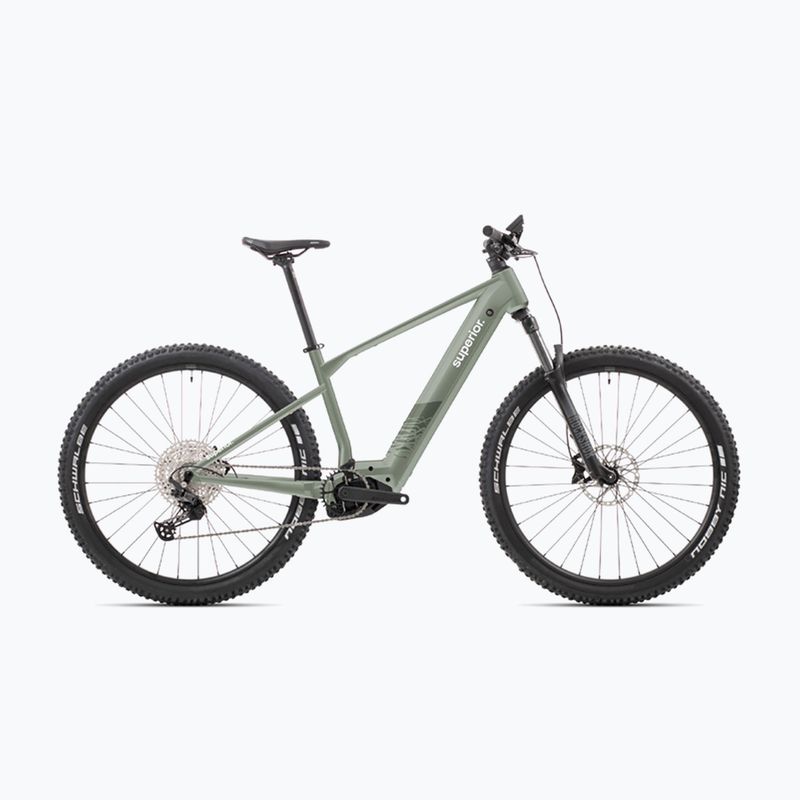 Elektrobicykel Superior eXC 6.3 625Wh matne zelený sivý