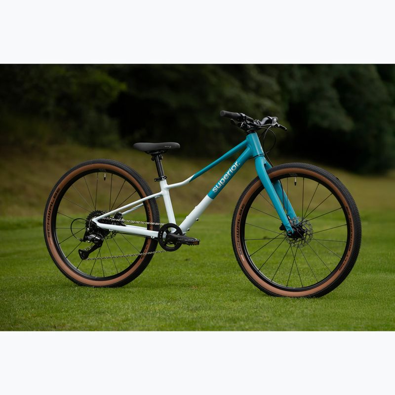 Detský bicykel Superior F.L.Y. 24 matte teal 2