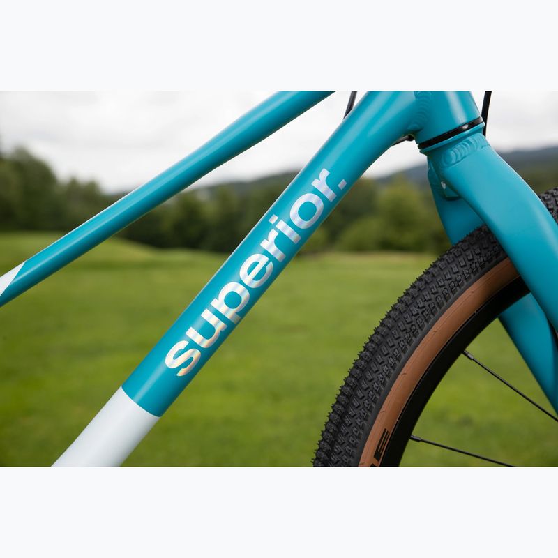 Detský bicykel Superior F.L.Y. 24 matte teal 7