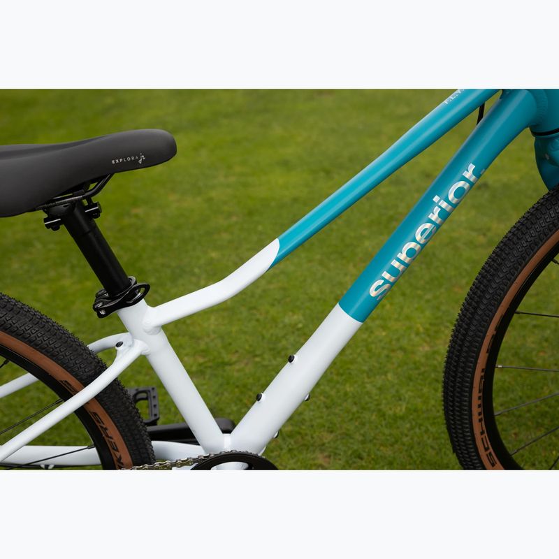 Detský bicykel Superior F.L.Y. 24 matte teal 8