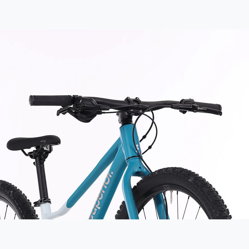 Juniorský bicykel Superior F.L.Y. 27 matte teal 2