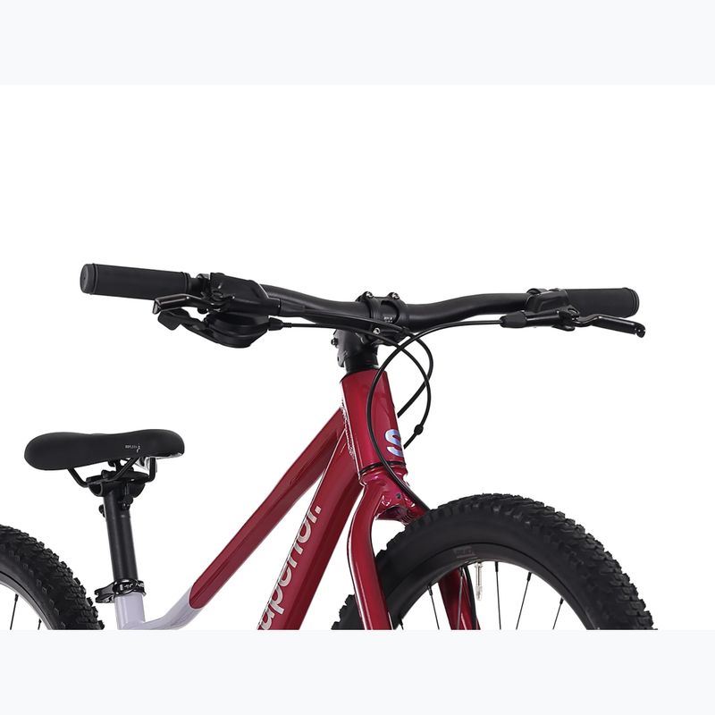 Juniorský bicykel Superior F.L.Y. 27 gloss purple 2