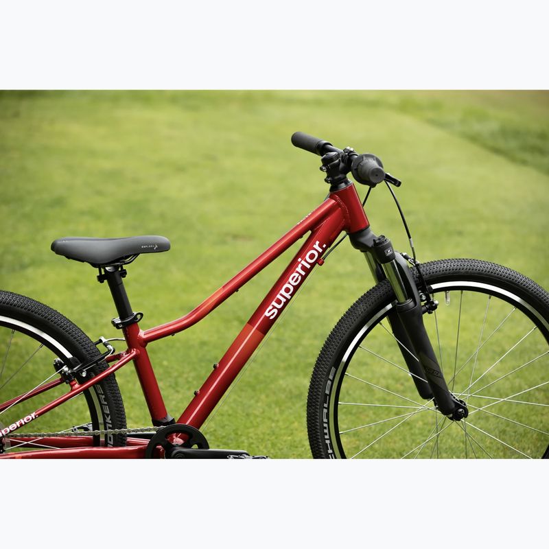 Detský bicykel Superior RACER 24 gloss racing red 3