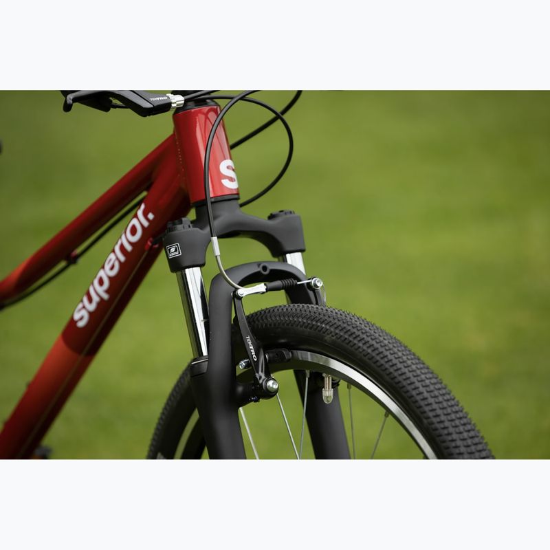 Detský bicykel Superior RACER 24 gloss racing red 4