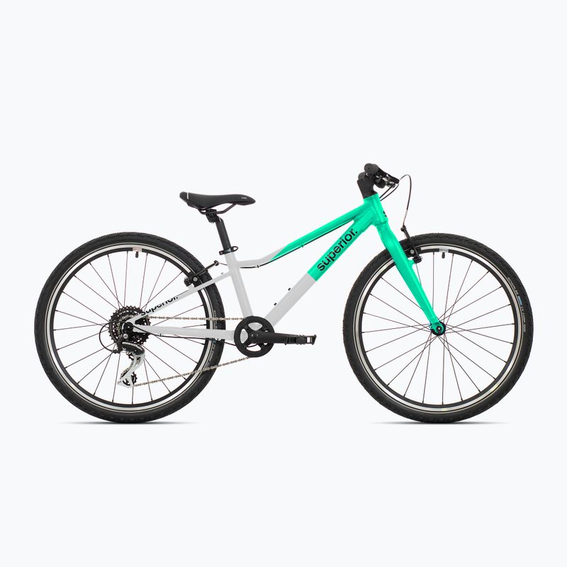 Detský bicykel Superior F.L.Y. 24 VB gloss mint