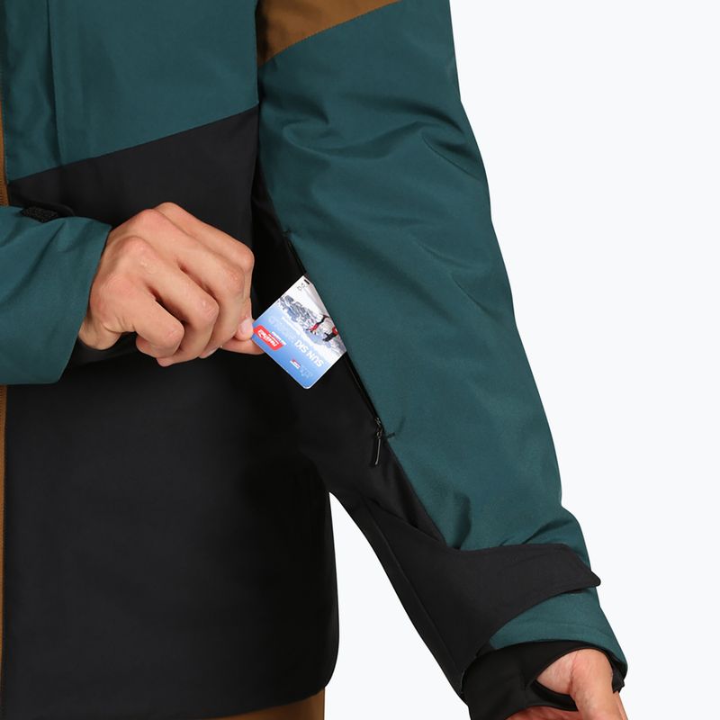 Pánska lyžiarska bunda Kilpi Killyan dark green 5