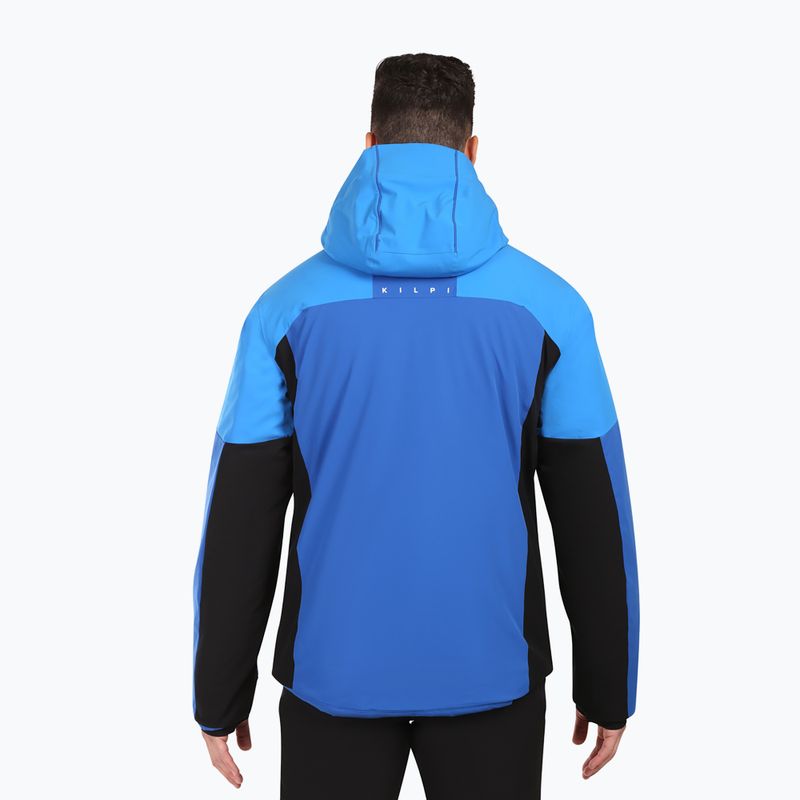 Pánska lyžiarska bunda Kilpi Tonnsi dark red 2