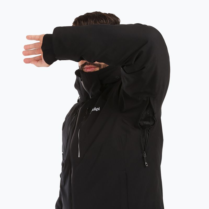 Pánska lyžiarska bunda Kilpi Tonnsi black 5