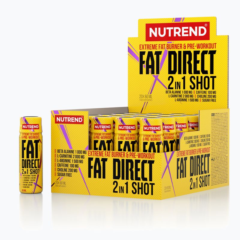 Nutrend FatDirect 20X60ml predtréningové koktaily VT-084-1200-XX 2