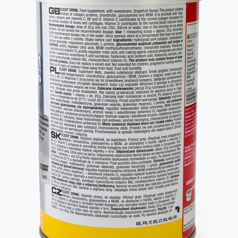 Flexit Drink Nutrend 400g regenerácia kĺbov grapefruit VS-015-400-G 2