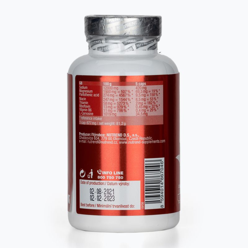 Salt Caps Nutrend minerálne soli 120 kapsúl VR-084-120-XX 2