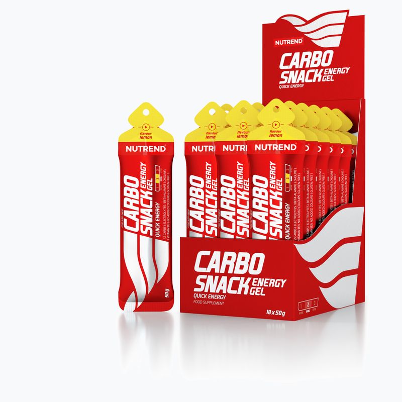 Nutrend Carbosnack energetický gél 50g horký citrón VG-004-50-CI