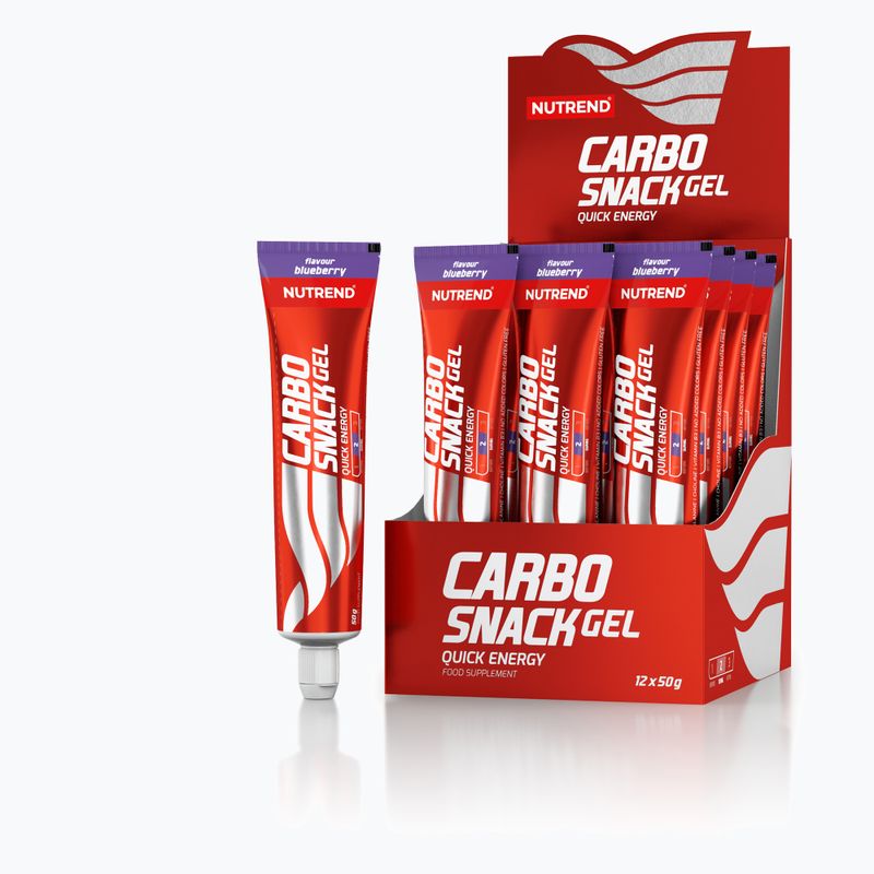 Nutrend Carbosnack energetický gél v tube 50g čučoriedka VG-001-50-BO-de