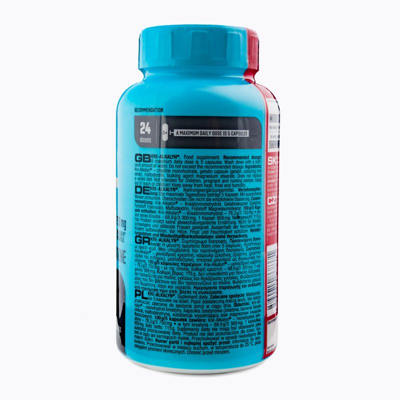 Kre-Alkalyn Nutrend kreatín 120 kapsúl VR-031-120-XX 3