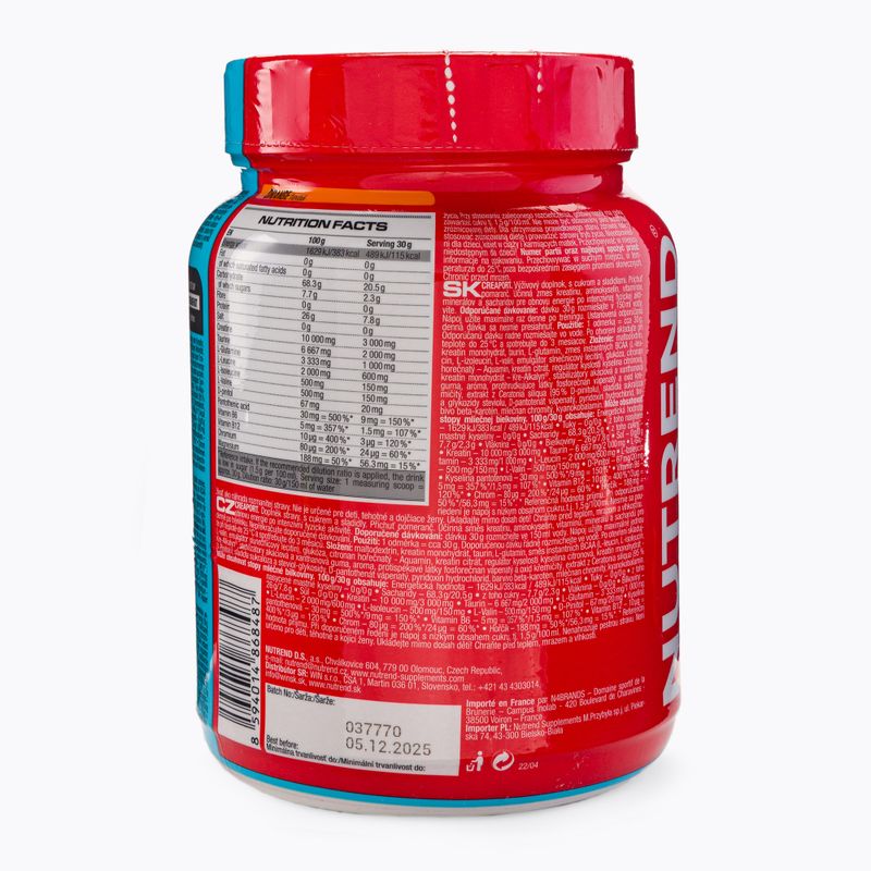 Kreatín Nutrend Creaport 600 g oranžový VS-012-600-PO 2