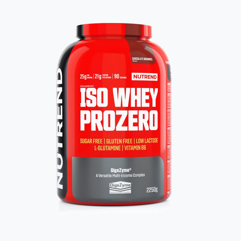 Srvátkový Nutrend Iso Prozero čokoládový koláč VS-102-500-ČOB