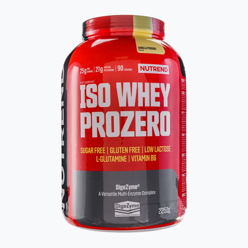 Srvátka Nutrend Iso Prozero 2250 g puding vanilka VS-102-2250-PVA