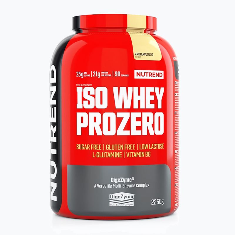 Srvátka Nutrend Iso Prozero 2250 g puding vanilka VS-102-2250-PVA 3