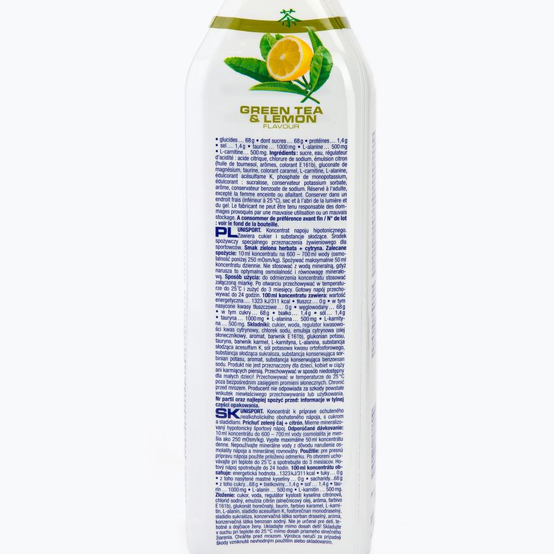 Nutrend izotonický nápoj Unisport 1l zelený čaj - limetka VT-017-1000-ZČC 2
