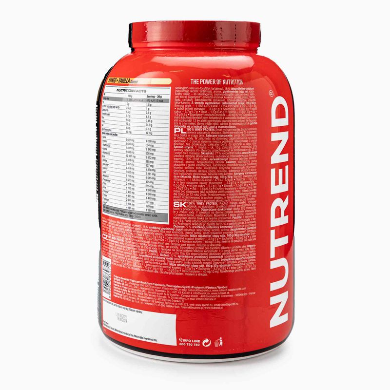 Srvátka Nutrend 100% Protein 2,25kg mango-vanilka VS-032-2250-MNVA 2