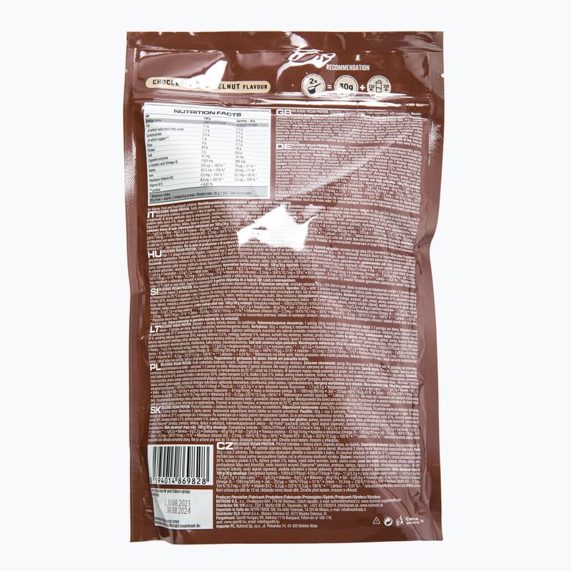 Nutrend Delicious Vegan Protein Shake 450g čokoládovo-orieškový VS-105-450-ČLO 2