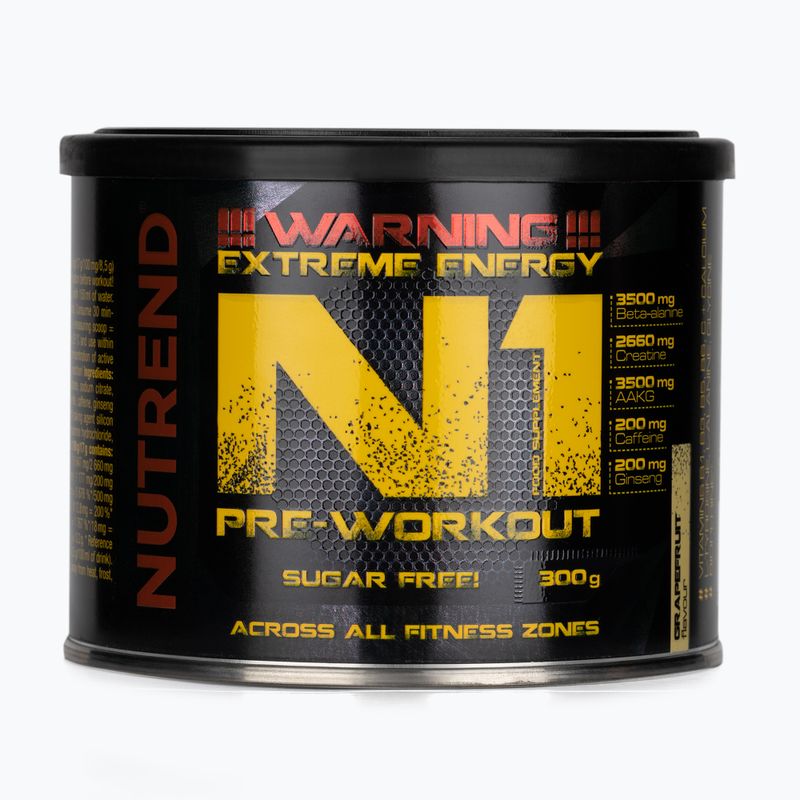 Nutrend Pre-Workout N1 300g grapefruit VS-067-300-G