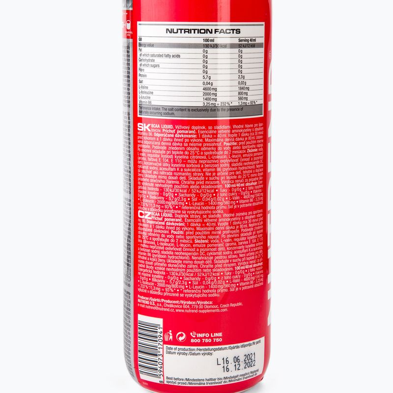 BCAA Tekuté aminokyseliny Nutrend 1l VT-042-1000-XX 3