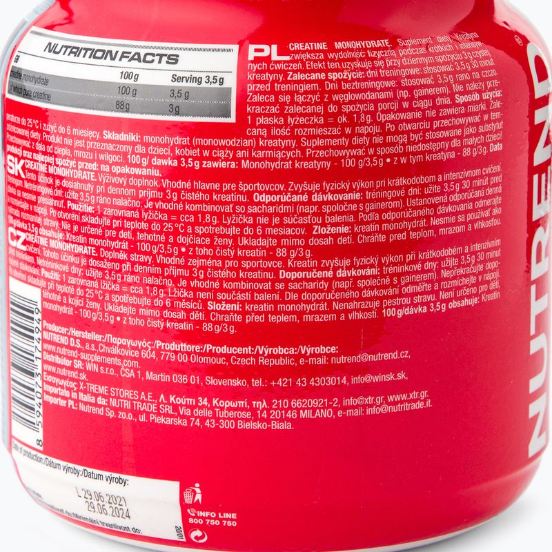 Monohydrát kreatínu Nutrend 300g VS-001-300-XX 3