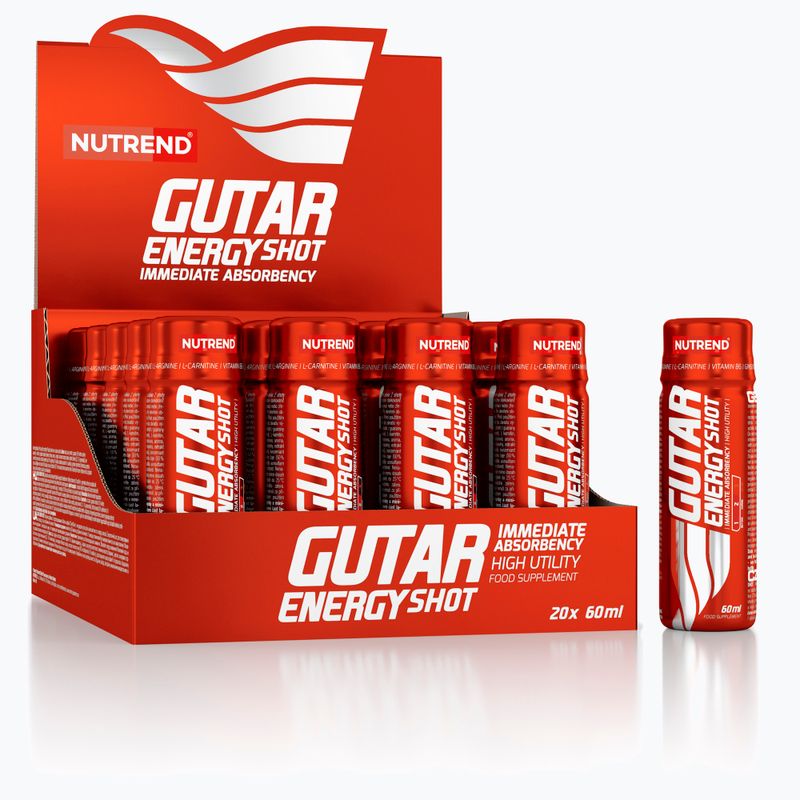 Nutrend Gutar Energy predtréningové injekcie 20X60ml VT-053-1200-XX