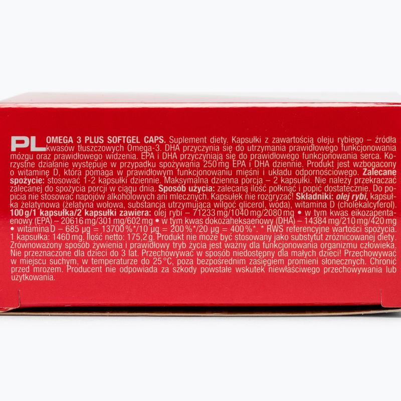 Omega 3 Plus Softgel Nutrend mastné kyseliny 120 kapsúl VR-068-120-XX 2