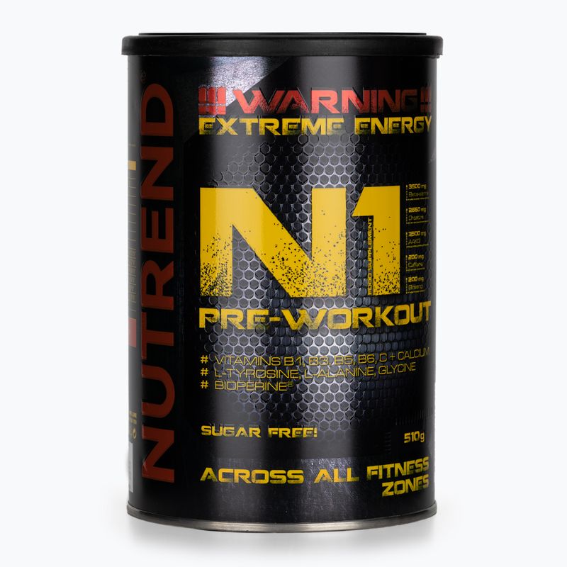 Nutrend Pre-Workout N1 510g čierne ríbezle VS-067-510-ČR