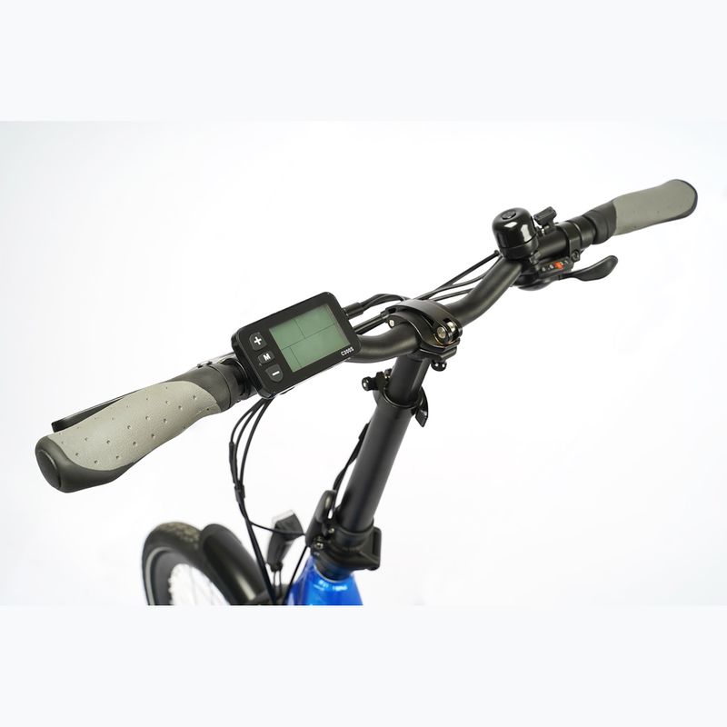 Skladací elektrický bicykel LOVELEC Flip 36V 15Ah 540Wh modrý 3