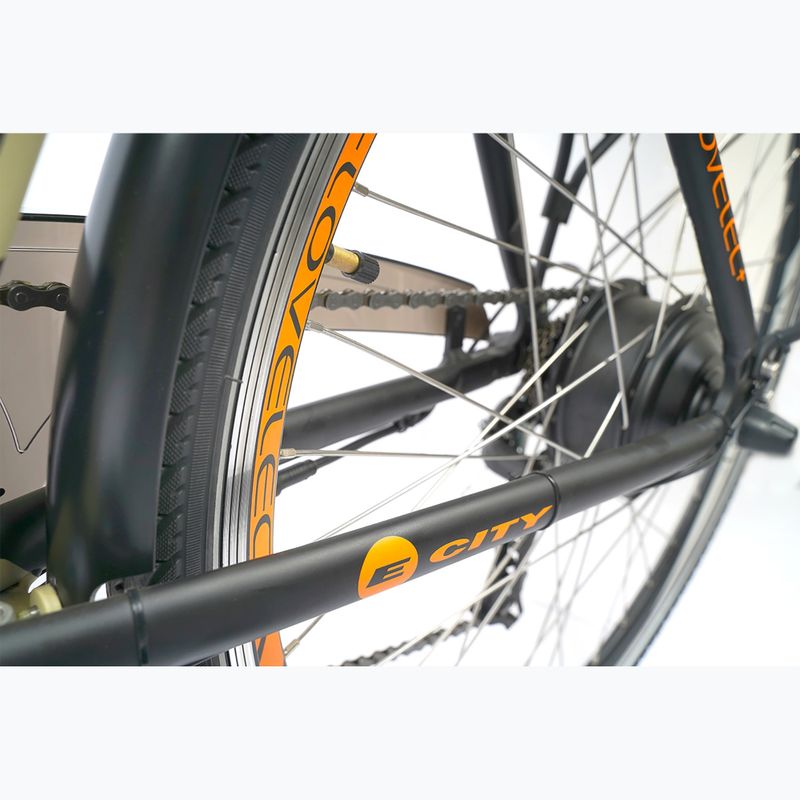 Elektrický bicykel LOVELEC Rana 36V 16Ah 576Wh béžový/čierny 12