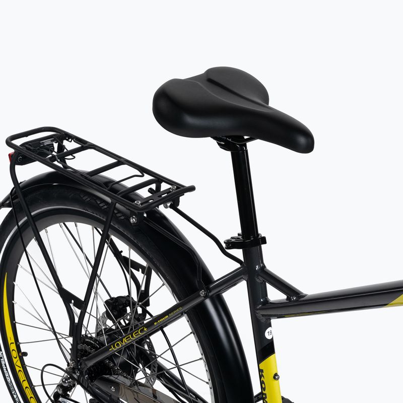 LOVELEC Komo Man 16Ah sivo-žltý elektrický bicykel B400363 5