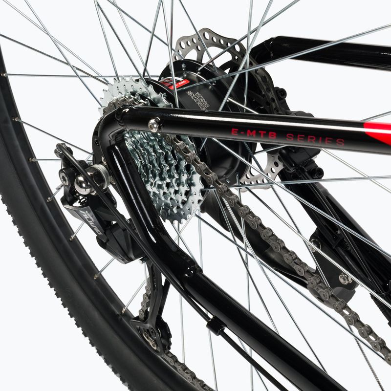 Lovelec Alkor 15Ah čierny/červený elektrický bicykel B400239 11