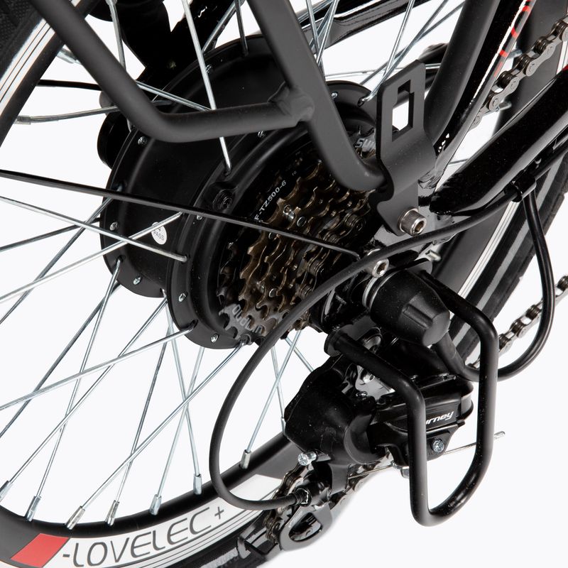 Strieborný elektrický bicykel Lovelec Lugo 10Ah B400261 8