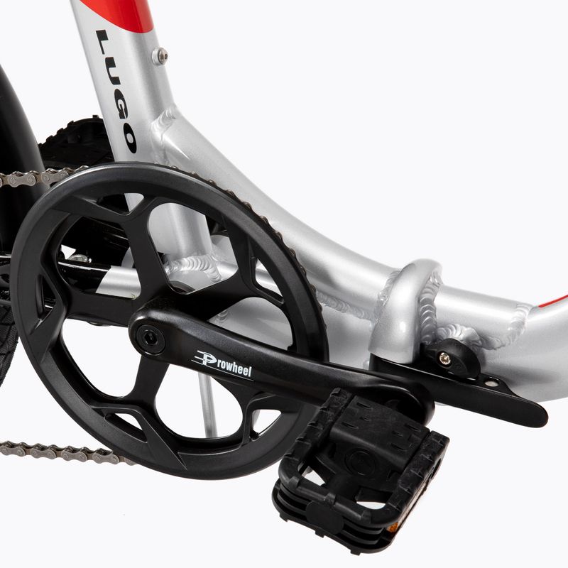 Strieborný elektrický bicykel Lovelec Lugo 10Ah B400261 9