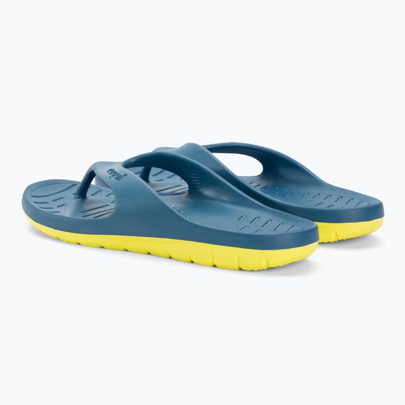 Pánske žabky Coqui Zucco niagara blue/citrus 3