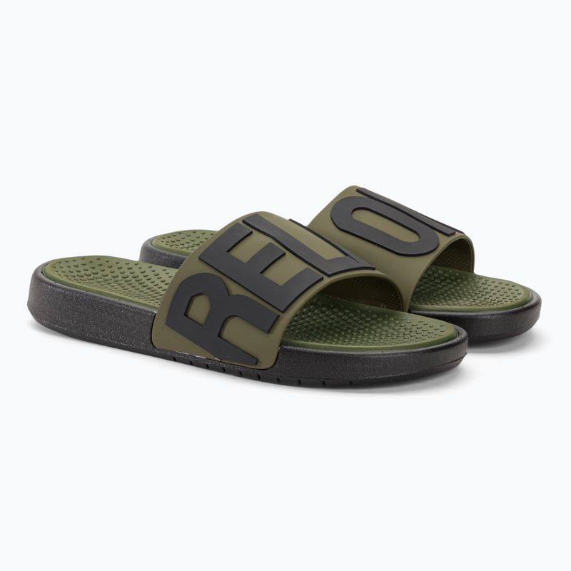 Pánske žabky Coqui Speedy army green relax on 4