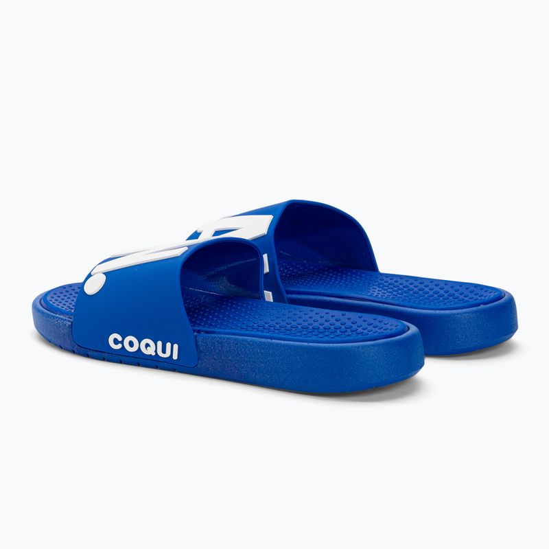 Pánske žabky Coqui Speedy royal blue relax on 3