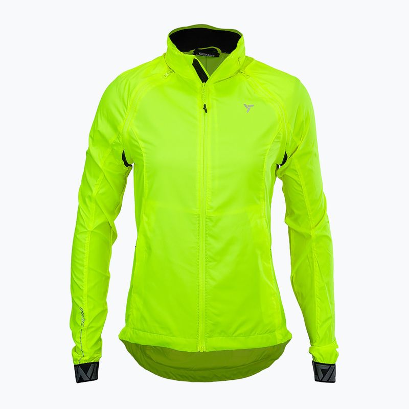 Dámska cyklistická bunda SILVINI Vetta yellow WJ1623