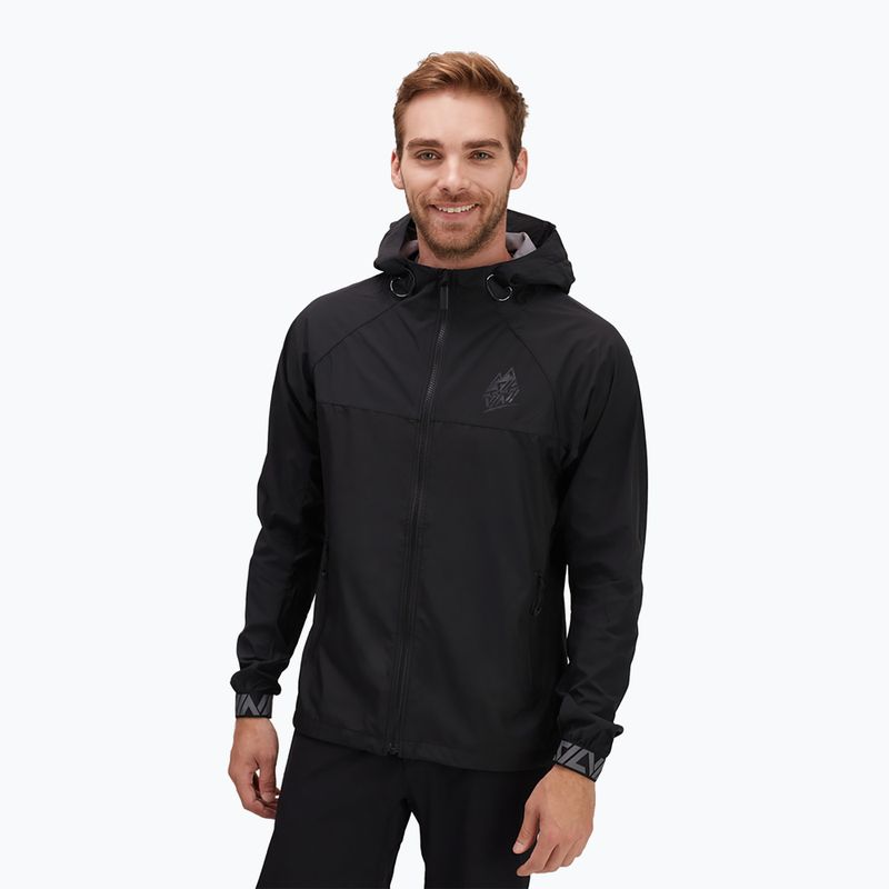 Pánska cyklistická bunda SILVINI Meleti black MJ1918