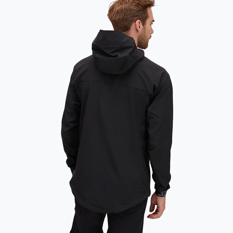 Pánska cyklistická bunda SILVINI Meleti black MJ1918 2