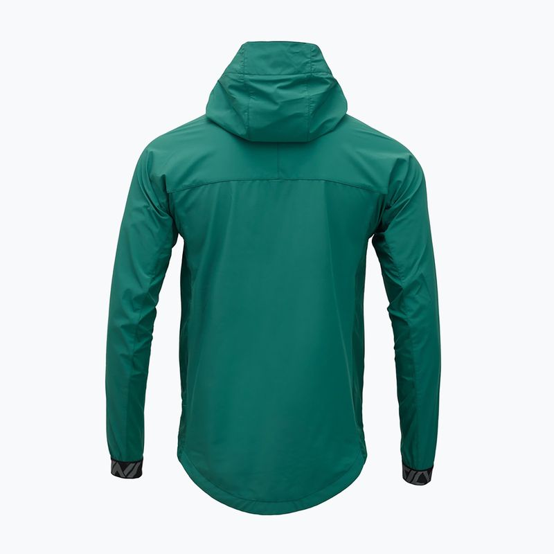 Pánska cyklistická bunda SILVINI Meleti green MJ1918 2