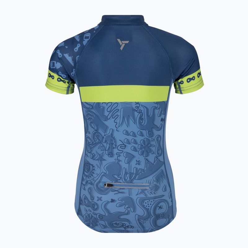 SILVINI Scrivia detský cyklistický dres modrý 3119-CD1434/3042/110-131 2
