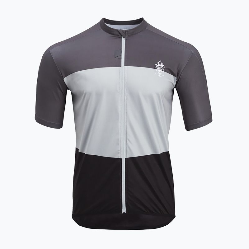 Pánsky cyklistický dres SILVINI Turano Pro šedo-biely 312-MD1645/1182 4