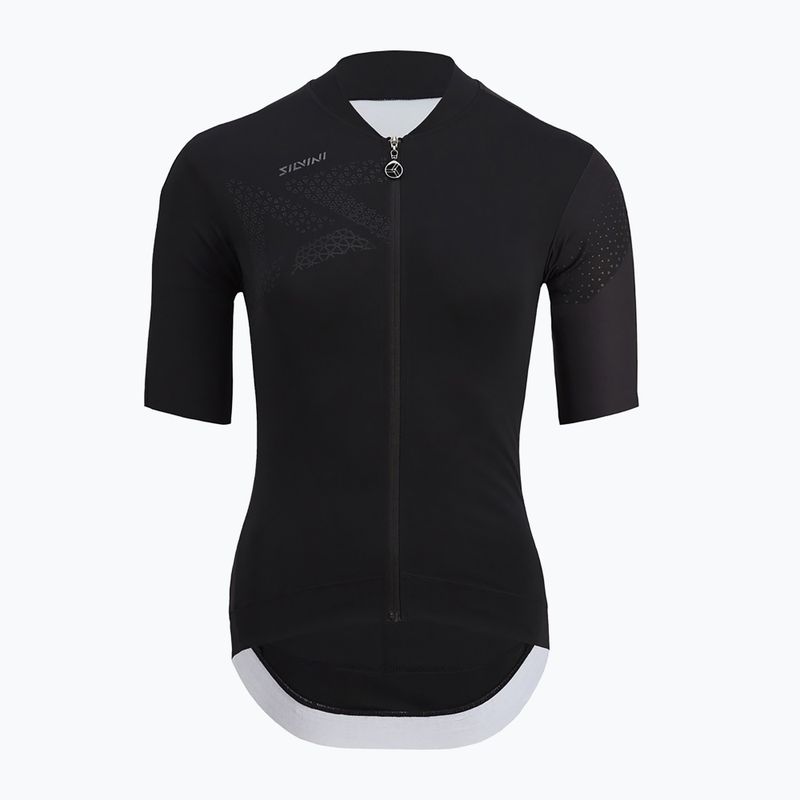 Dámsky cyklistický dres SILVINI Rosalia čierny 312-WD1619/8121