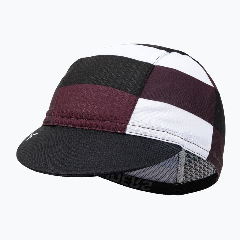 Cyklistická čiapka pod prilbu s šiltom SILVINI Cameri čierna 3121-UA1816/852/UNI 2