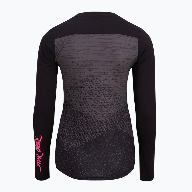 Dámsky cyklistický dres SILVINI Ella čierno-ružový 3122-WD236/8911 2