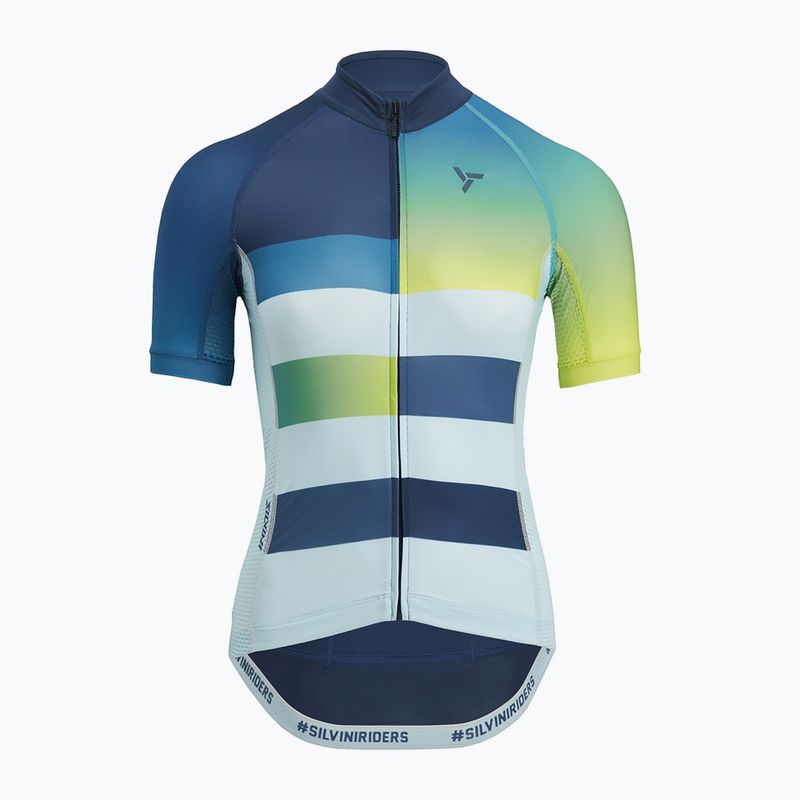 Dámsky cyklistický dres SILVINI Mazzana modrý 3122-WD245/32331